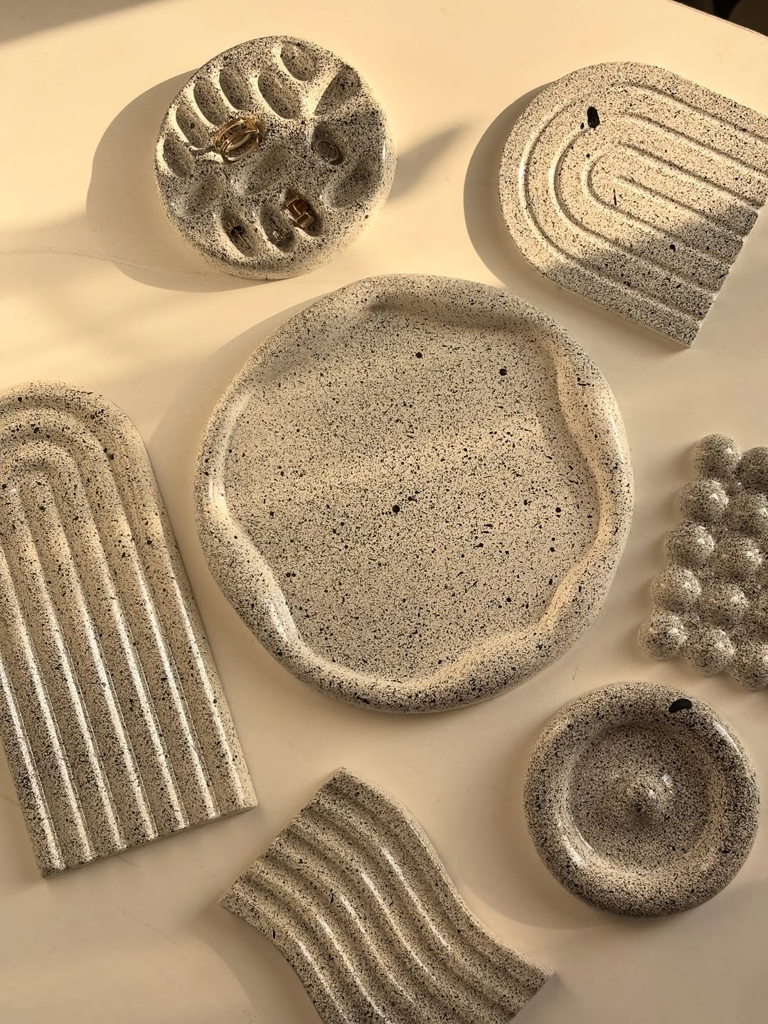 ست دکوراتیو ۷ تکه استند اکسسوری ضدآب